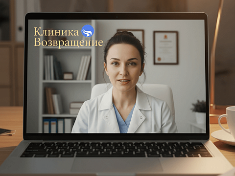 Онлайн-консультации специалистов теперь доступны в клинике «Возвращение»